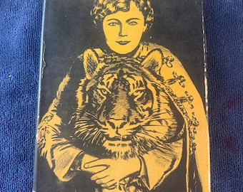 Trzymaj tego tygrysa Mabel Stark, wydanie 3, 1946, autograf z 1958