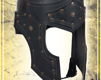 Beaufort Helm - Leather Armor for LARP and Cosplay