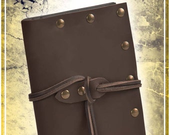 Simple Spellbook - Leather Accessory for LARP and Cosplay