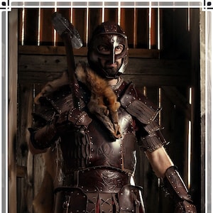 Full Viking Armor - Leather Armor for LARP and Cosplay