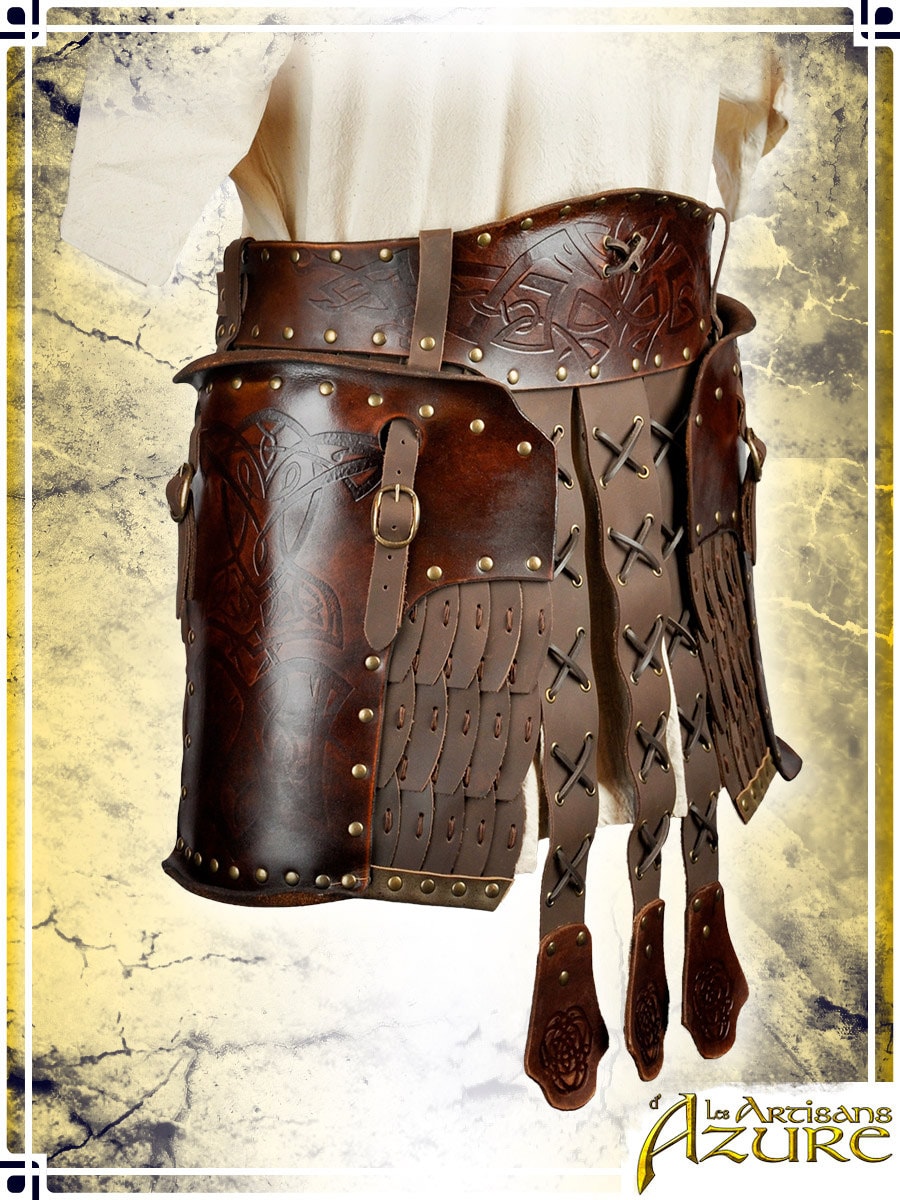 Shieldmaiden Viking Leather Belt and Tassets Essential 