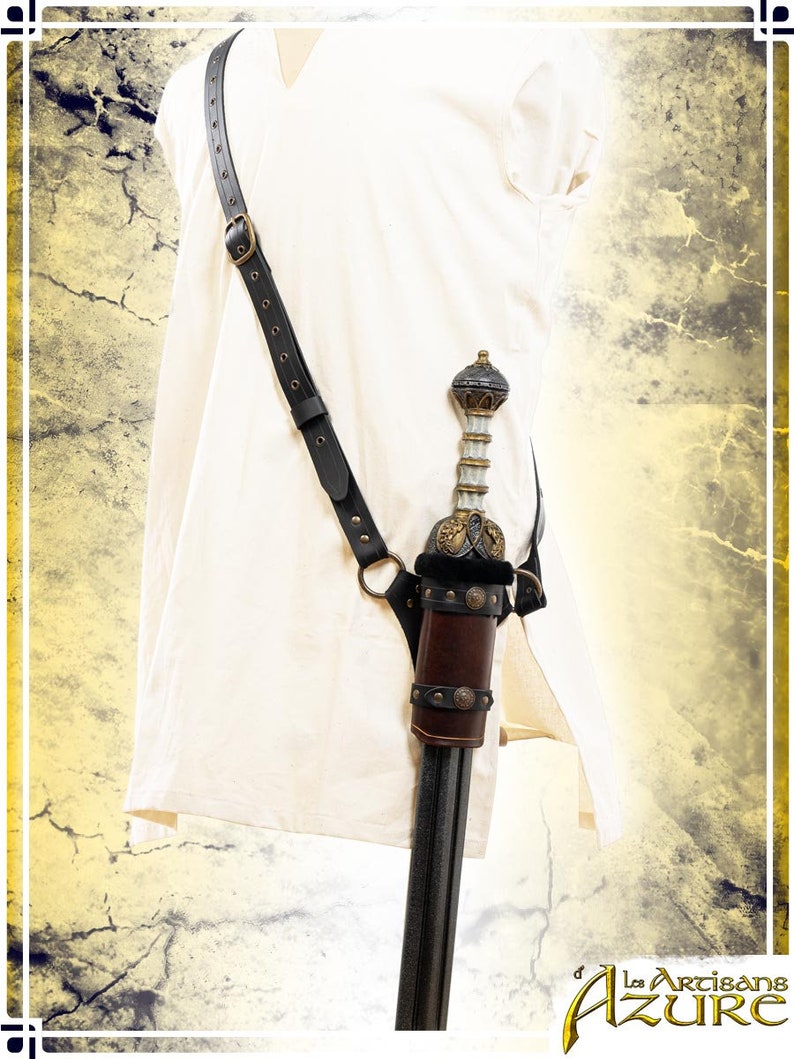 Legion Scabbard LARP Leather Armor