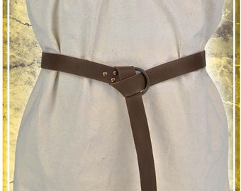 Ring Belt - Leather Accessory for LARP and Cosplay