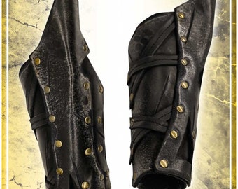 Ashwalker Bracers - Leather Armor for LARP and Cosplay