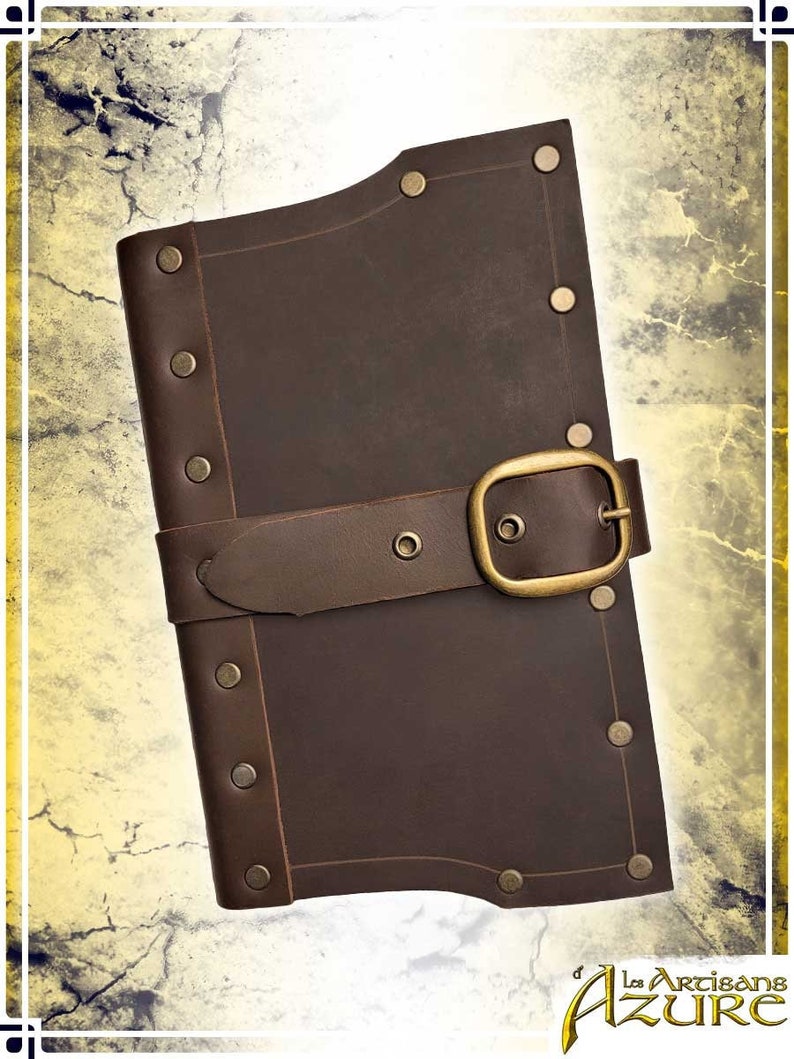 Standard Spellbook Leather Accessory for LARP and Cosplay image 1