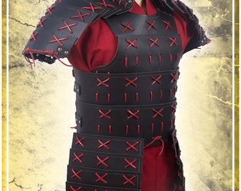 Samurai Armor - Leather Armor for LARP and Cosplay