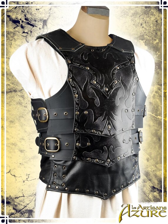 Assassin Armor Torso Leather Armor For Larp Etsy