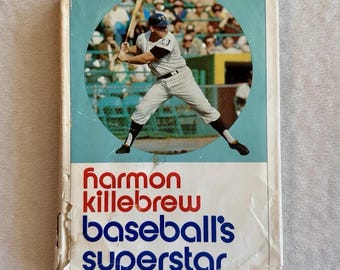 Harmon Killebrew, honkbalsuperster, gesigneerd, hardcover.