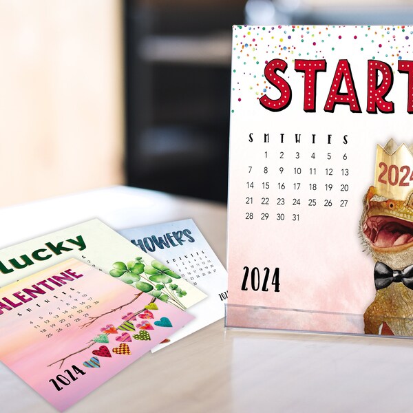 2025 Weird Calendar Etsy