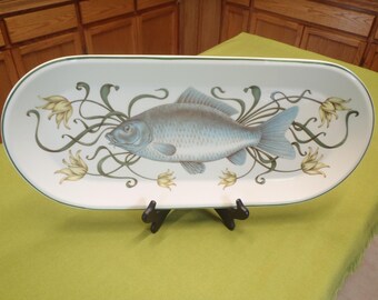 SALE MINT Villeroy and Boch European Carp Fish Oval Platter