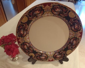 Muirfield Royal Paisley China Coupe Soup Salad Bowls Set of FOUR