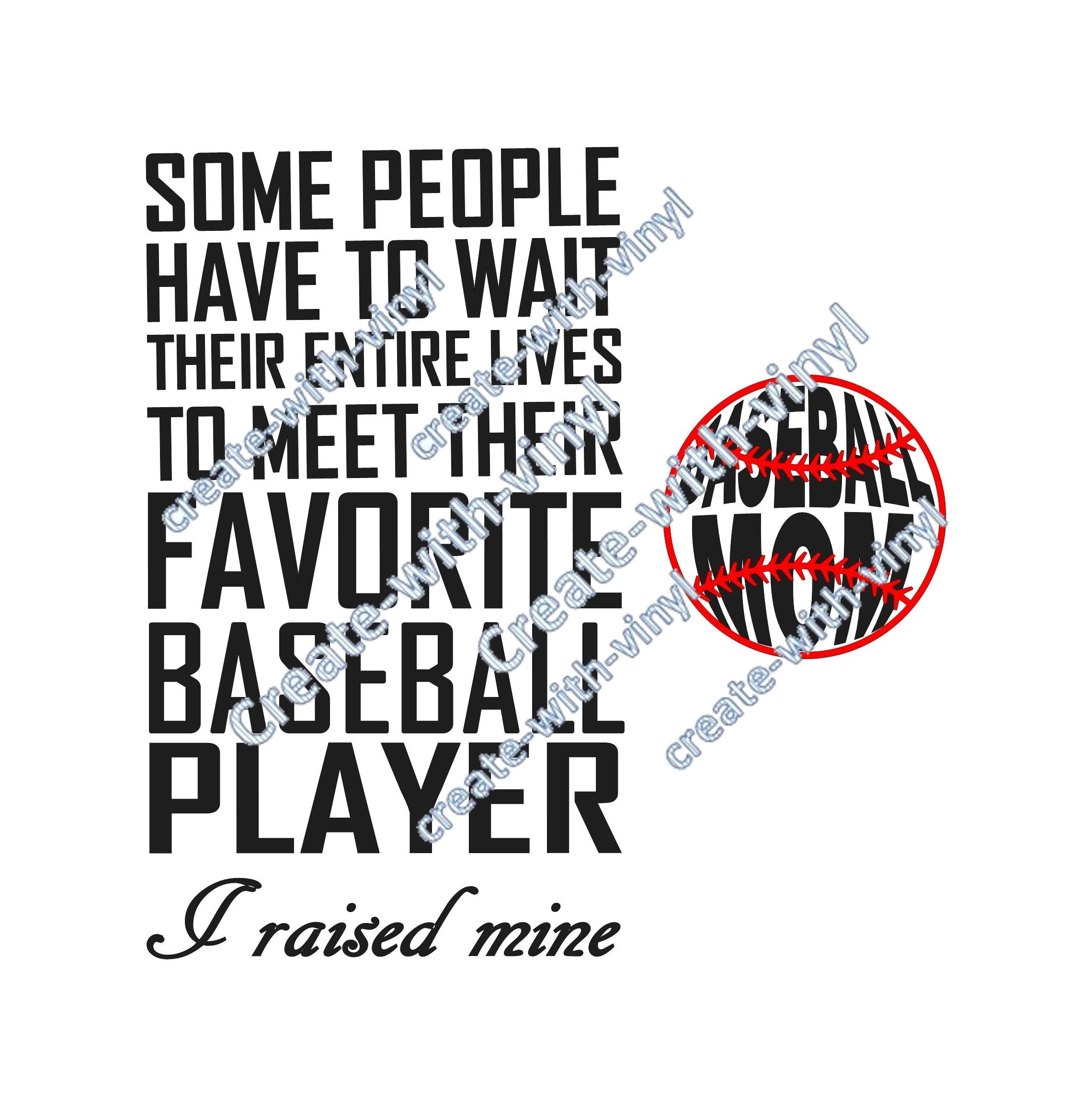 Download Favorite Player Baseball Mom Svg File Cameo Cricut Etsy
