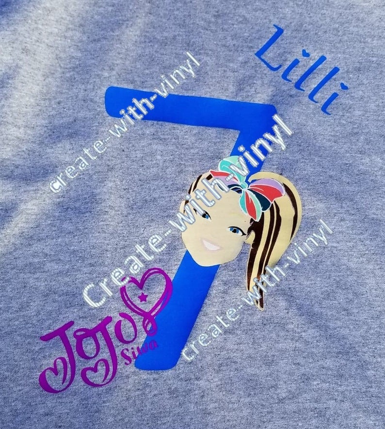 Download JoJo Siwa SVG file Cameo Cricut svg files personalized | Etsy