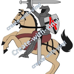ANIVERSÁRIO CAVALEIRO SVG - aniversário de menino, escudo de cavaleiro, herói - Cricut, Camafeu, Silhueta, para camisetas, vinil htv, aniversário medieval