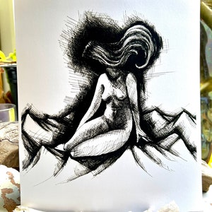 Finding Myself (original art print)