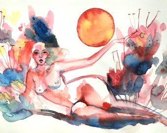 Life Giver 24x36 (original art giclee print)
