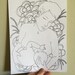 Blooming Momma coloring sheet 