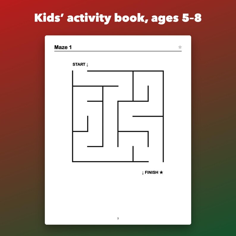 Christmas Party Pack Printable Bundle, Games, Bingo and Kids Activity Book image 4