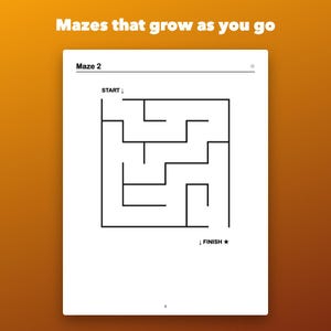 Thanksgiving Activity Book for Kids Ages 5-8, Printable Mazes, Sudoku, Word Search image 3