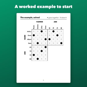 Puzzle logici a griglia con caratteri grandi, stampabili per adulti e anziani, da facili a difficili immagine 4