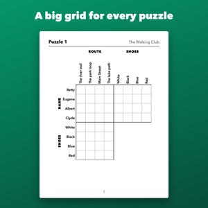 Puzzle logici a griglia con caratteri grandi, stampabili per adulti e anziani, da facili a difficili immagine 3