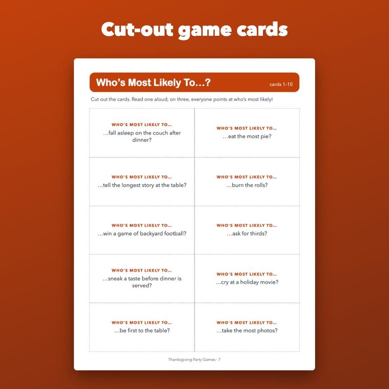 Jeux imprimables pour une fête de Thanksgiving en famille : quiz et mots mêlés image 4