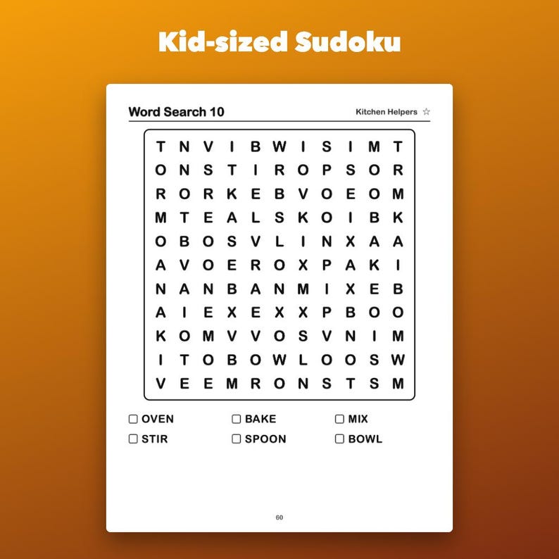 Thanksgiving Activity Book for Kids Ages 5-8, Printable Mazes, Sudoku, Word Search image 4