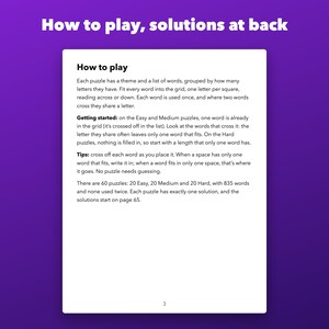 Juegos de completar palabras con letra grande para imprimir, ideales para personas mayores. 60 rompecabezas temáticos. imagen 4