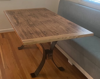 Chestnut dining table, 40” x 80” x 29”
