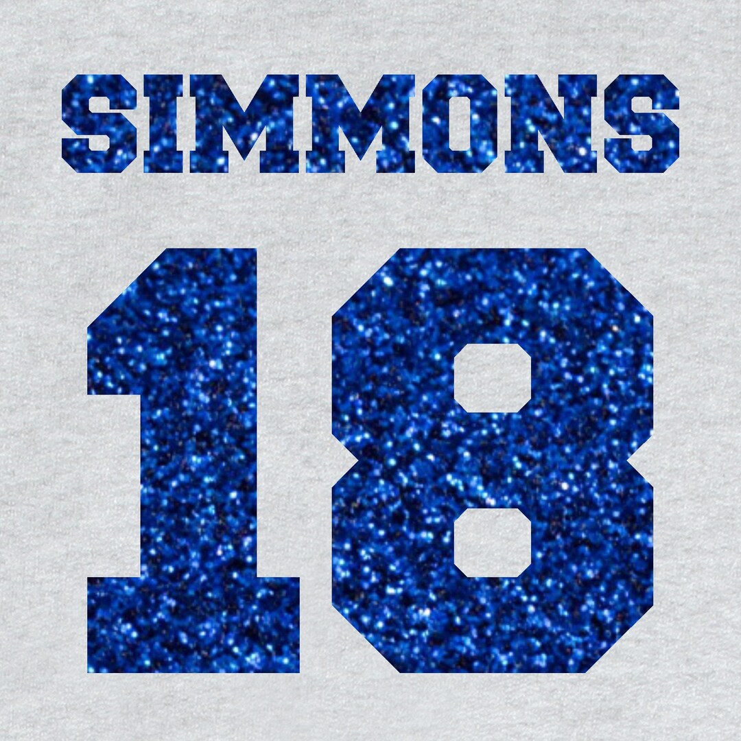 Glitter Jersey Name and Number, Glitter Jersey Heat Transfer, Softball