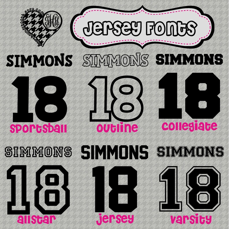 Jersey Name and Number Iron On Jersey Heat Transfer Football Etsy