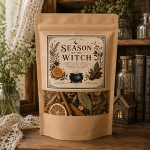 Season of the Witch Simmer Pot – Fall Botanical Home Fragrance (4oz)