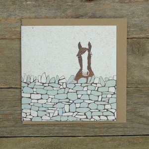 Trockenmauer Pferdekarte