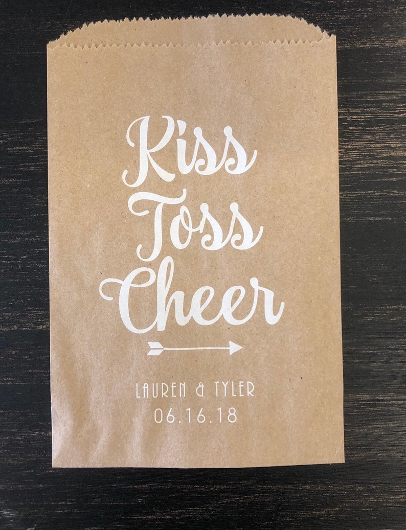 Confetti Toss Bags Petal Toss Wedding Send off Petal Etsy