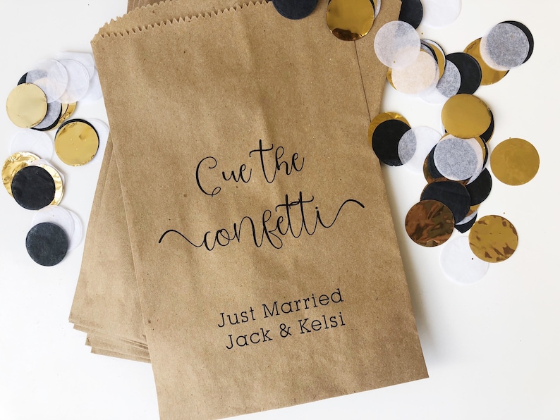 Confetti Toss Bags Petal Toss Wedding Send off Petal Etsy