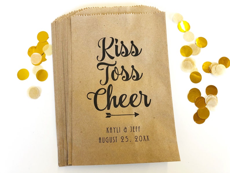 Confetti Toss Bags Petal Toss Wedding Send off Petal Etsy