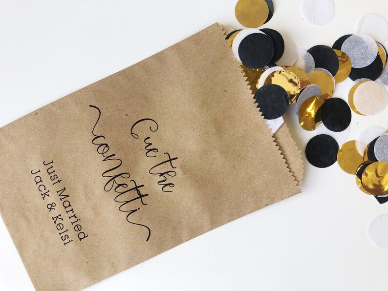 Confetti Toss Bags Petal Toss Wedding Send off Petal Etsy