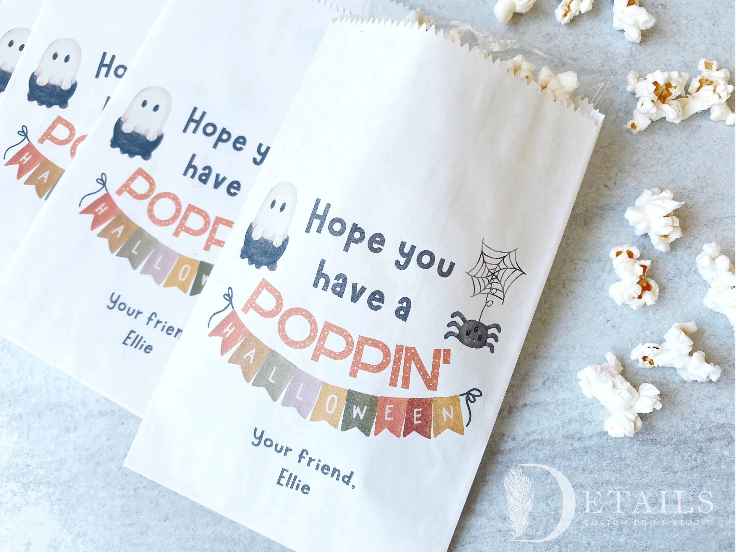MORAINJAY 100 Sacchetti Per Caramelle Halloween Con Filo Di Chiusura – Trasparenti 13x28 Cm, Per Confezioni Regalo E Dolcetto O Scherzetto - 2