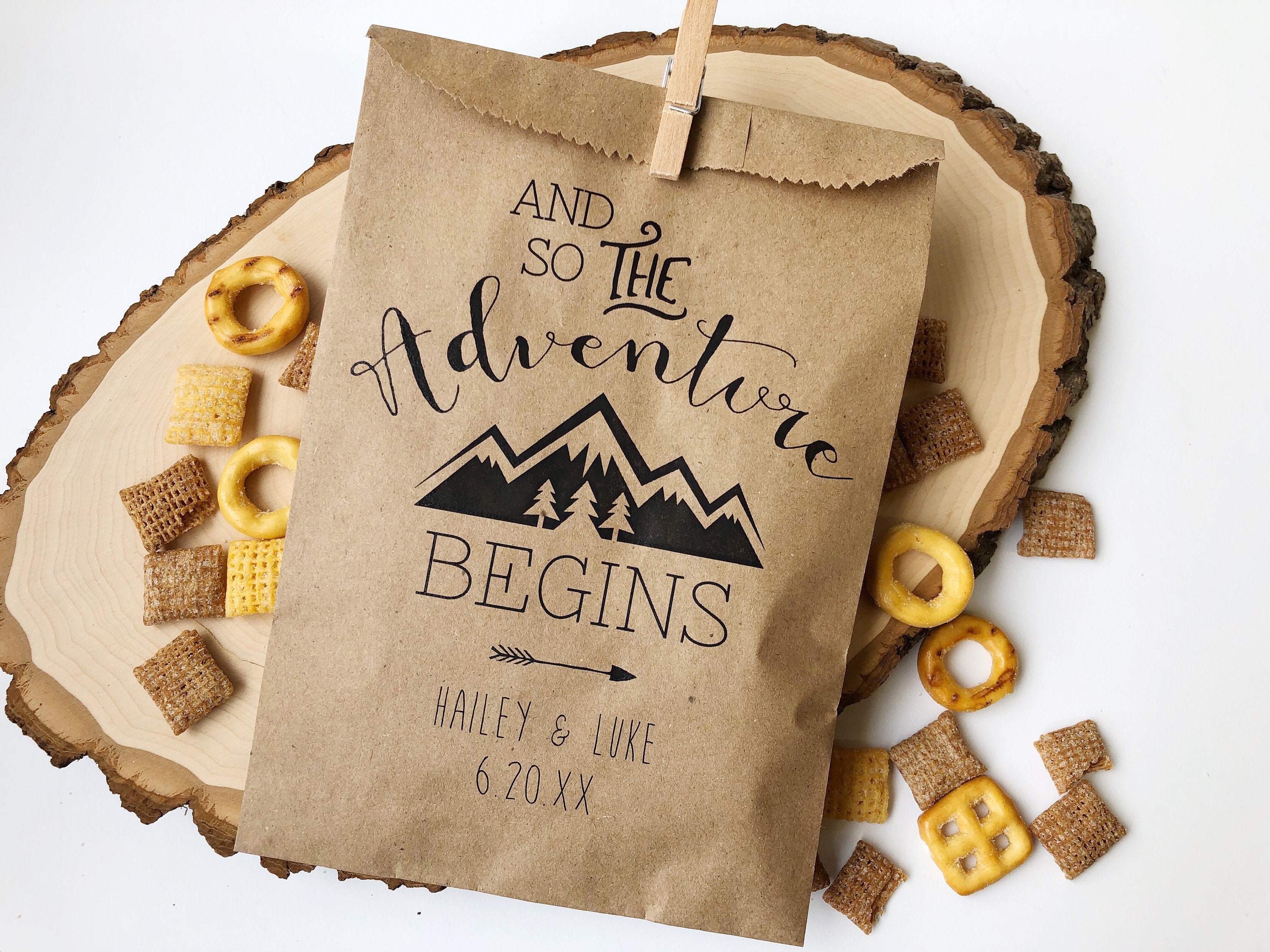 Trail Mix Bags - Popcorn Bags - Snack Sized Popcorn Bags - Popcorn Fa…