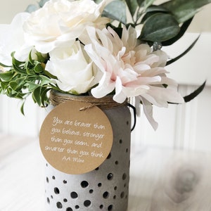 Graduation Centerpiece Tags with Inspirational Quotes | 2024 Graduation Tags | Graduation Decor Ideas | 2024 Centerpiece Tags | College Grad