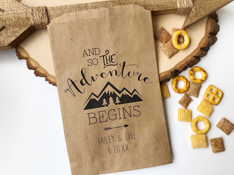 Trail Mix Bags Popcorn Bags Snack Sized Popcorn Bags Etsy