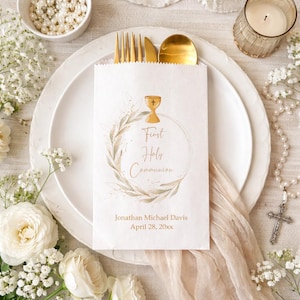 Utensil Holders for First Holy Communion Table Decor - 25 pk