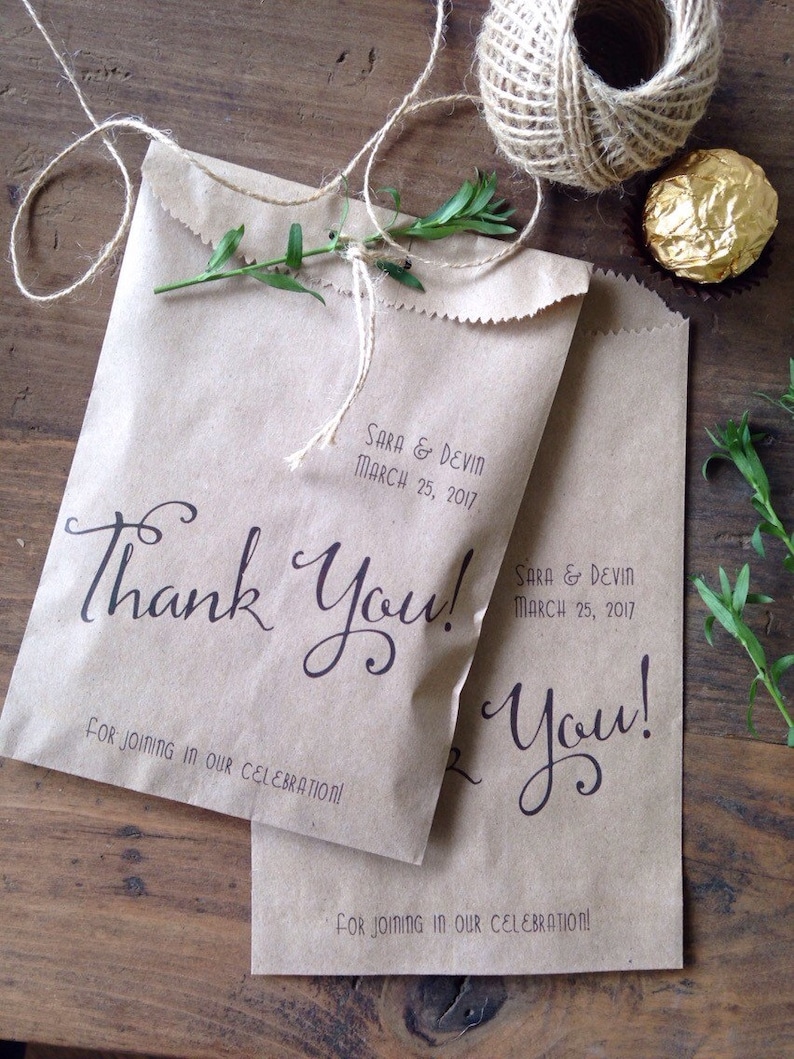 Wedding Favor Bags Candy Buffet Bags Candy Bar Bags Favor Etsy