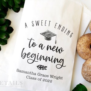 Graduation Favor Bags, Personalized Graduation Party Favors, 2025 grad party ideas, Treat Bags, Goodie Bags, Graduation Decor-25 pk