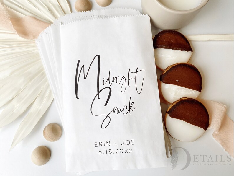 Modern Wedding Favors for Guests Wedding Favor Bags Candy Etsy