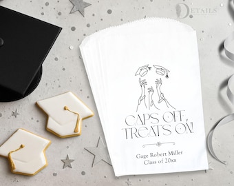 Personalized Graduation Party Favor Bags - 25 pk