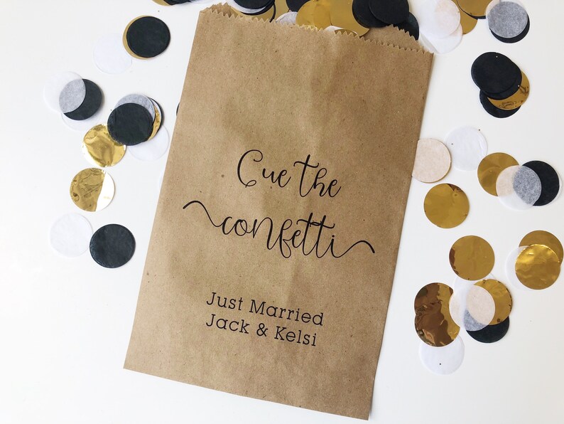 Confetti Toss Bags Petal Toss Wedding Send off Petal Etsy