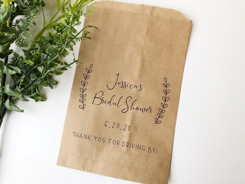 Drive Through Shower Favors Drive up Bridal Shower Drive Etsy