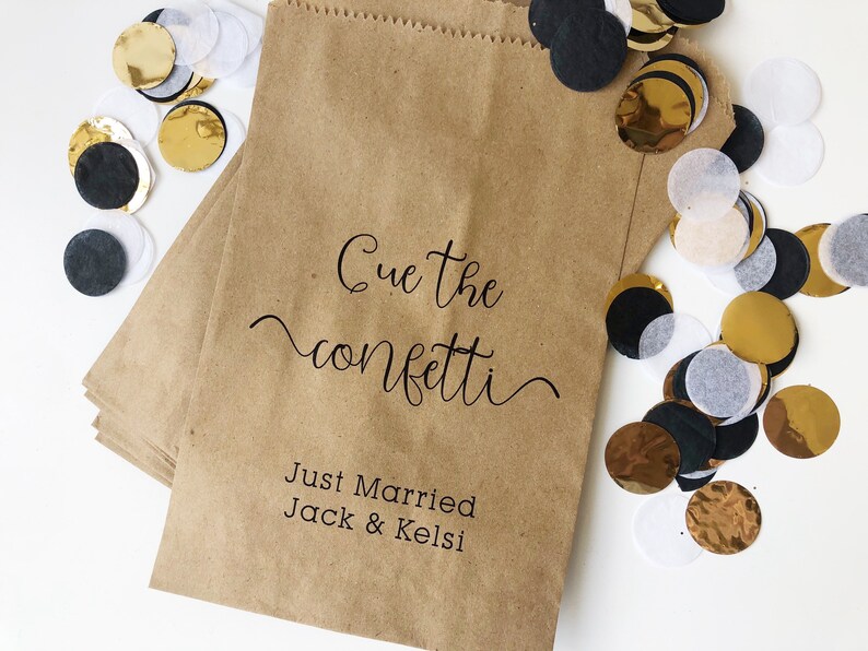 Confetti Toss Bags Petal Toss Wedding Send off Petal Etsy