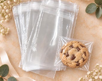Sets of 20 - Self-sealing Clear cello bags 4"x6" | food grade treat bags